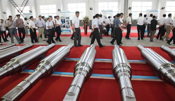 Sendzimir Mill Rolling Mill Rolls Forged Steel Material Strict Control ISO9001 Certification