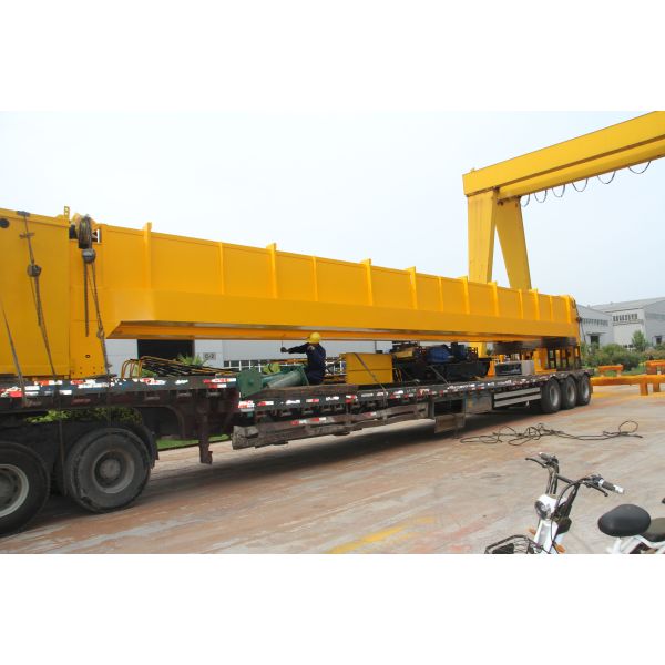 Electric double beam bridge crane 3-500t, working level M5-M7