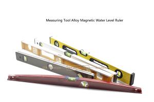 China Measuring Tool Alloy Magnetic Water Level Ruler on sale