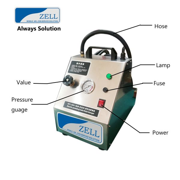 Portable Automatic Auto Brake Oil Transmission Fluid Exchanger ZELL BC-9001