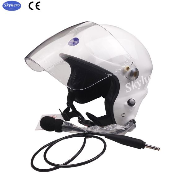 Powered paraglider helmet PPG helmet white Paramotor helmet 820g+/-50g EN966 certificated blue red black grey