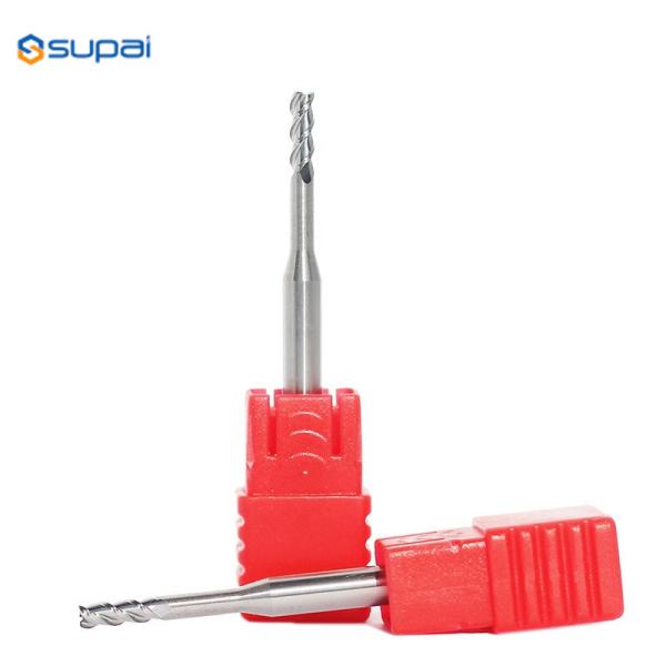 Quality Dental Tools Carbide Long Neck End Mill Ball End Corner Radius 2Flute for Zirconium Composite Metal for sale
