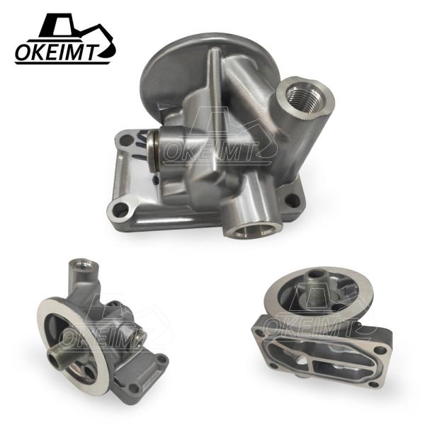 Quality 894414-7963S Machinery Oil Filter Head ZAX60 ZAX70 SK60 SY65 SY75 DH55 Excavator Engine 4JG1 Oil Filter Head Base for sale