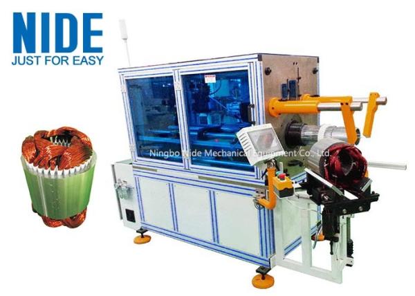 Electric Motor Stator Coil Stator Winding Inserting Machine Horizontal (