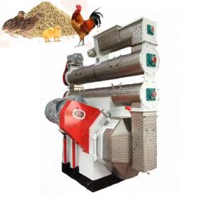 China 3-5 T / H Chicken Feed Pellet Mill Poultry Duck Fish Shrimp Feed Making Machine on sale