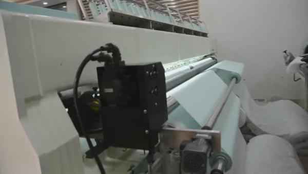 High Speed Single Roll Computerized Quilting And Embroidery Machine With 66
