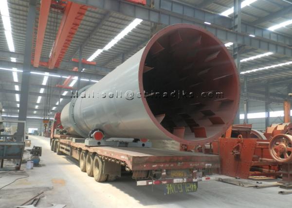 Quality 3% Gradient Gypsum Dryer 5.5KW Phosphogypsum Rotary Drying Machine for sale