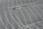 Plain Galvanized Serrated Bar Grating Rectangular Or Round Shape