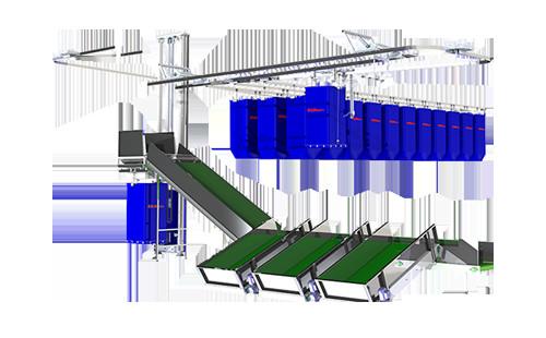 Quality Hanging storage and sorting system(6) for sale