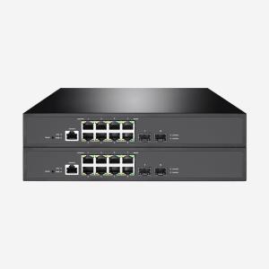 802.3x Full Duplex 8G RJ45 Layer 2+ Managed Gigabit Switch With 2G SFP Ports 1 Console Port