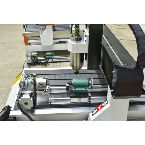 4th Rotary Axis Hobby CNC Router Machine For Aluminum Wood MDF 6090