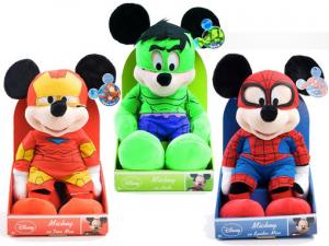 China Marvel Disney Spiderman / Hulk / /Iron Mickey Mouse And Minnie Mouse Stuffed Animals Toys on sale