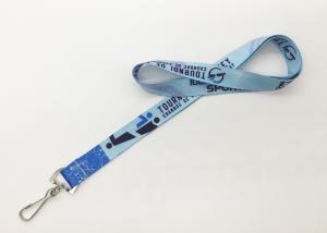 China Polyester Work Badge Lanyards Personalised Lanyards No Minimum Order  on sale