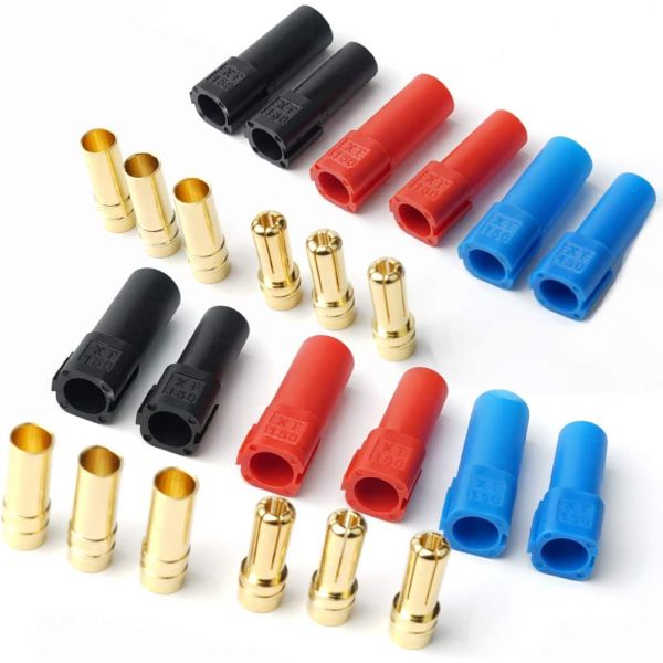 Female Male Banana XT150 Battery Connectors 6mm Gold Bullet Durable