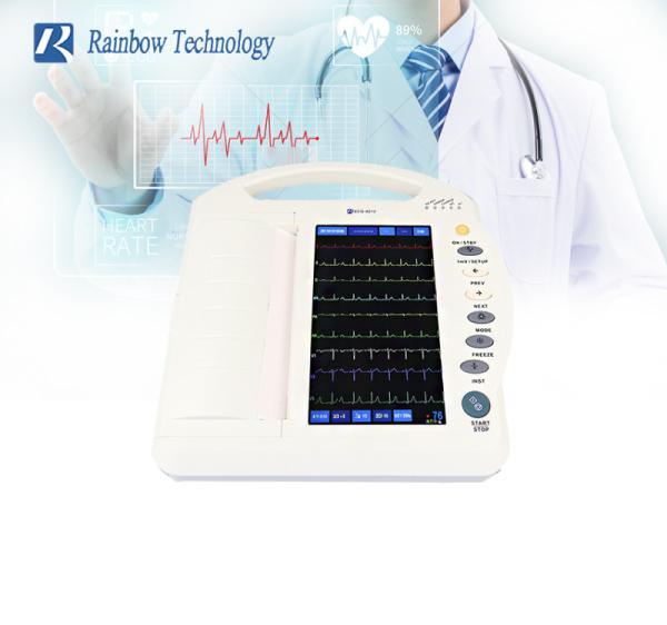 Quality 10.1 Inch 12 Channel ECG Machine Hospital 12 Lead EKG Machine for sale