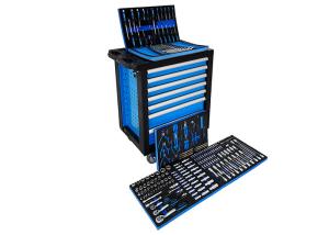 China Mobile 232 Pcs Wrench Socket Set 7 Drawer Tool Cabinet on sale