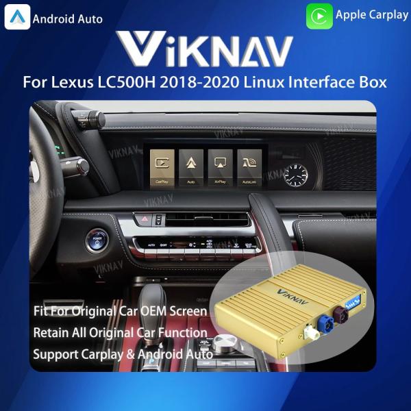 Viknav Linux System For Lexus LC500H 2018-2020 Wireless Apple CarPlay Android