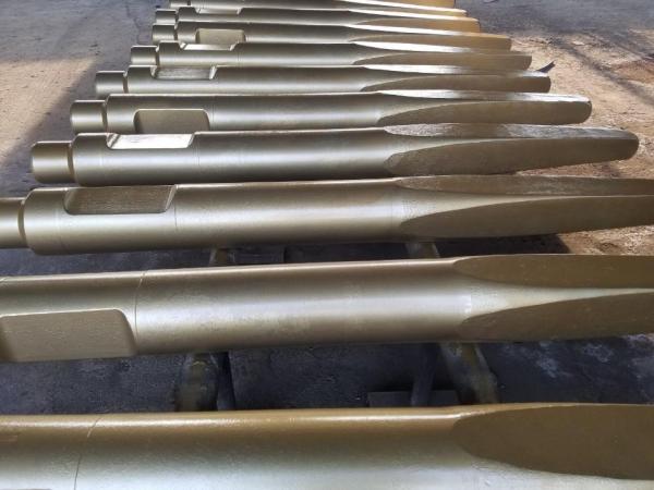 Quality Forging Excavator Breaker Chisel Large Excavator Breaker Moil Point Chisel for sale