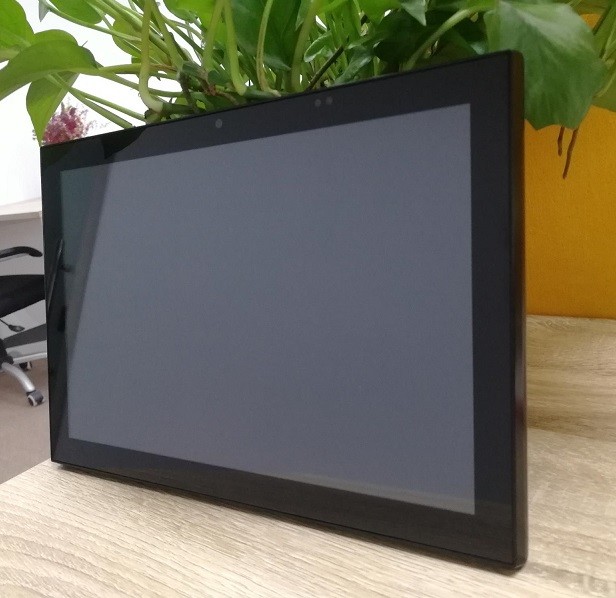 SIBO Android 10 Inch Touch Wall Mounted Tablet With NFC Reader Octa Core For Time Attendance