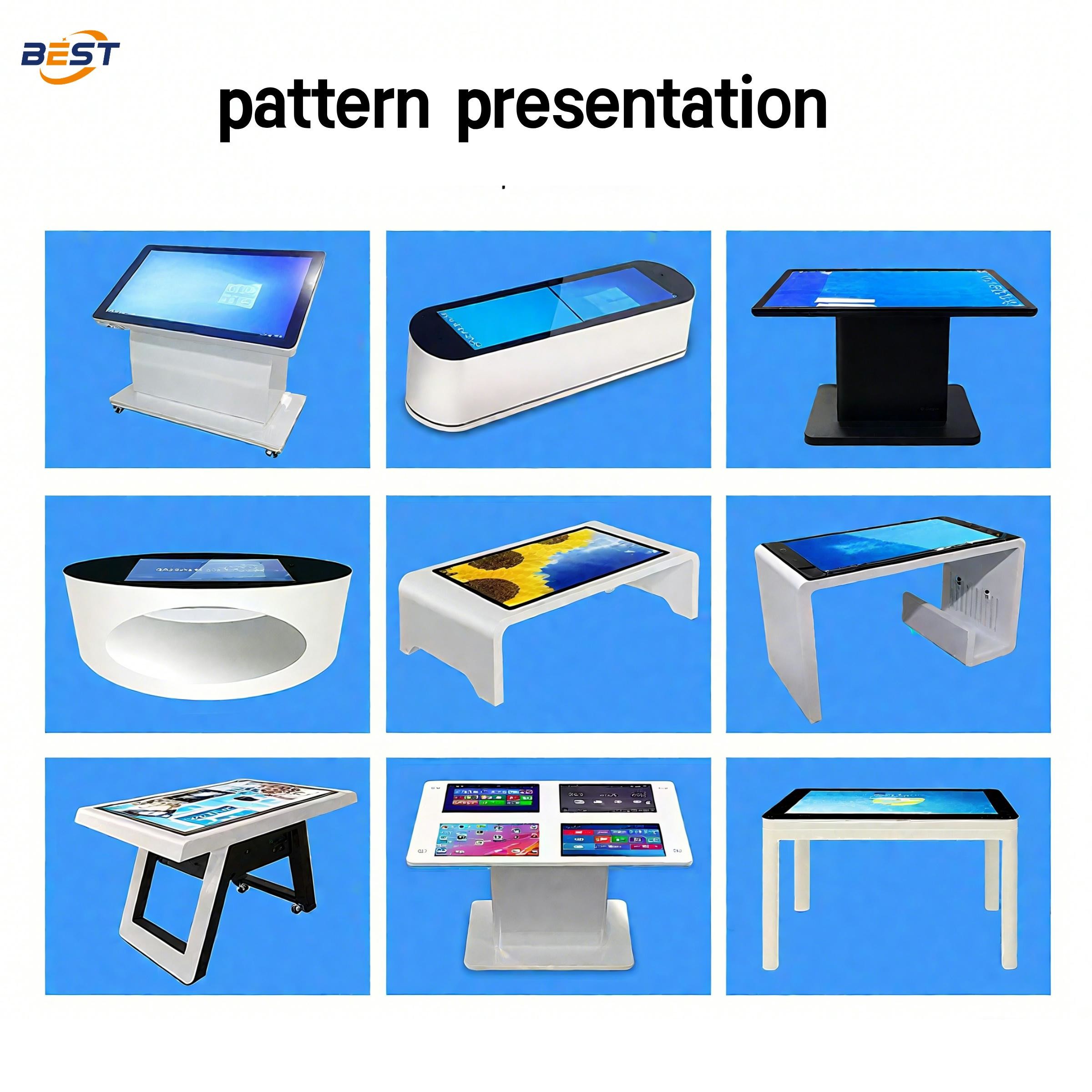 32/42/55 Inch Android Multi-Touch Restaurant Touch Screen Table for Food Ordering Maximum Resolution 3840X2160