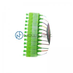 Buy cheap LSZH 12 Color 1M Fiber Optic Pigtail SC / E2000 / FC / ST Fiber Optic Tail product
