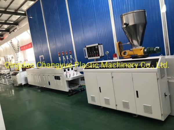 Quality Customized Two / Four Cavity PVC Conduit Pipe Making Line for Outlet Pipe Production for sale