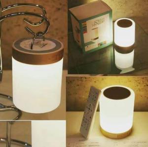 China 2017 Newest Portable Quran Speaker Touch Lamp Coran bluetooth LED lamp speaker ramadan lights mp3 player quran Free ship on sale