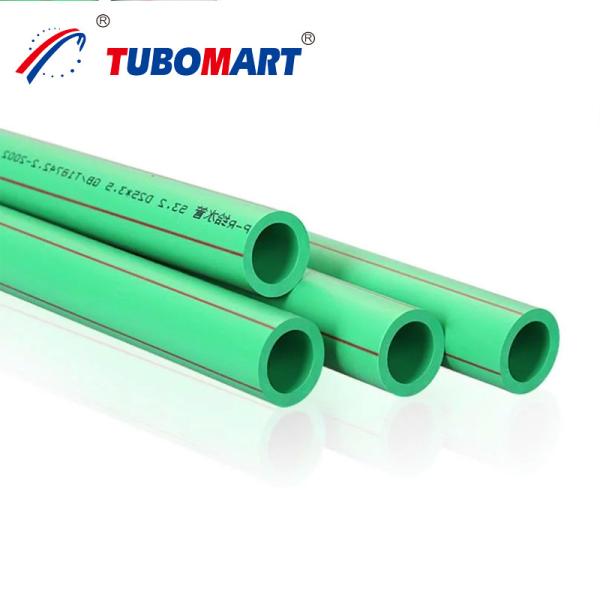 Quality OEM / ODM PPR Plastic Pipe 1.25mpa - 1.6mpa Polypropylene Random Copolymer Pipe for sale