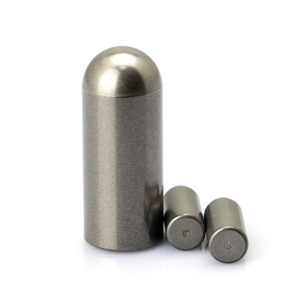 Abrasive Blasting Tungsten Carbide Buttons 86.3HRA Drill Bit Inserts