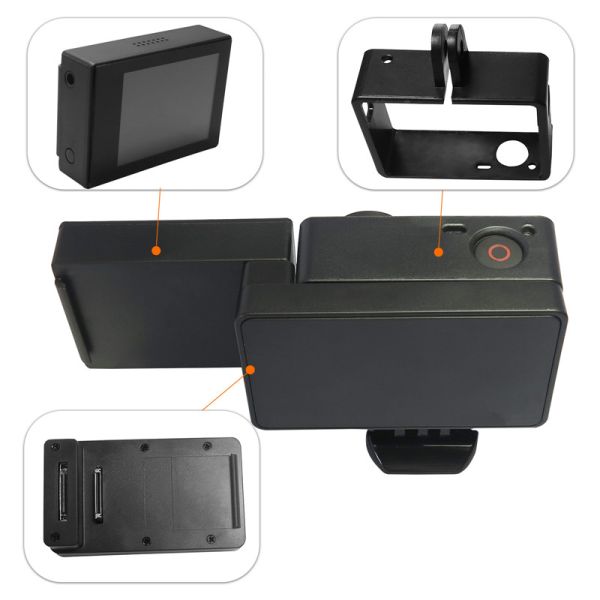2 inch LCD Display Touch Screen For Gopro Hero 3+ 4 With Bacpac Adapter Connector Go Pro Accessories
