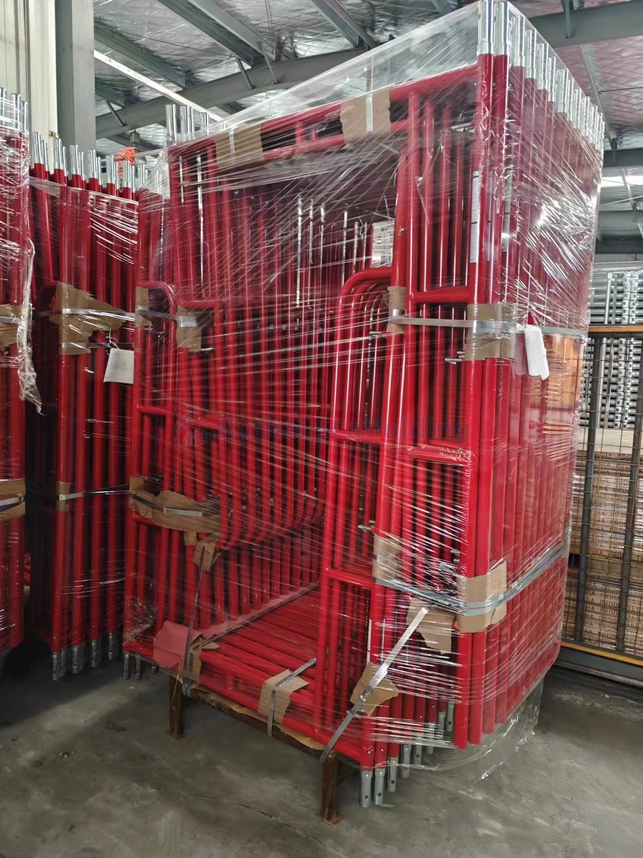 Durable HDG H Frame Scaffolding System Q235 Q355B BJlock Walk Through Frame
