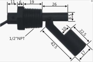 Buy cheap Horizontal install float level sensor product
