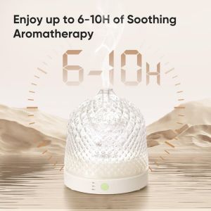 200ml Ultrasonic Aromatherapy Diffusers with Glass ▕ DN-851