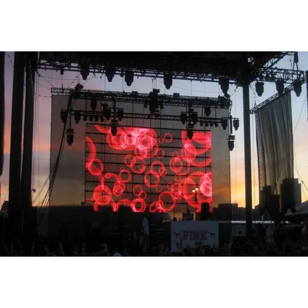 High Brightness Transparent LED Screen Retail Store Advertising Solution OEM