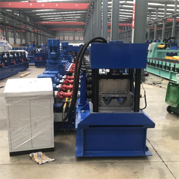 Quality Gearbox W Shaped Highway Guardrail Forming Machine 380V For Road​ for sale