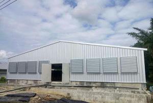 China Q235B Steel Structure Poultry House  Painted Steel Frame Chicken Coop on sale