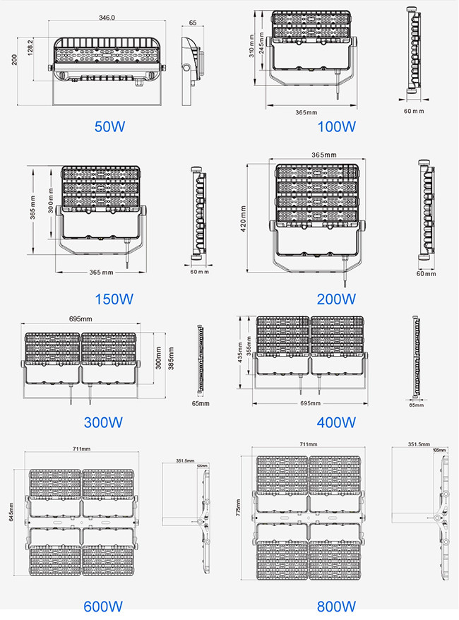 30W LED Parking Lot Light IP Rating IP66 Advanced Driver To Ensure Stable Performace