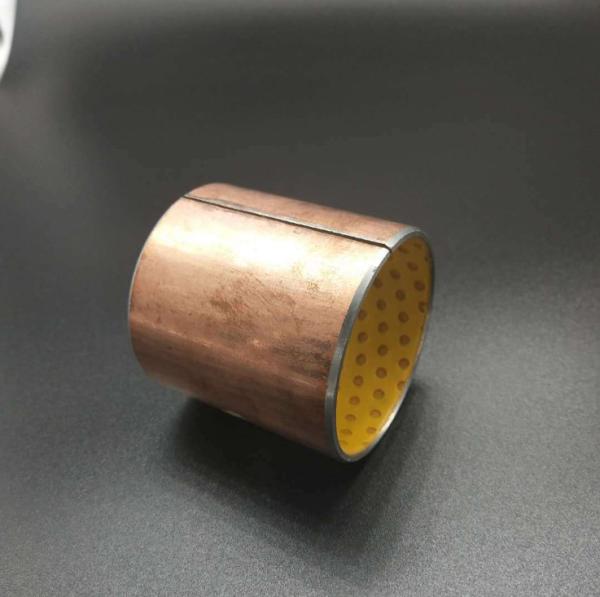 Quality Steel Backing Composite Polymer Plain Bearings For Metallurgical Machinery for sale