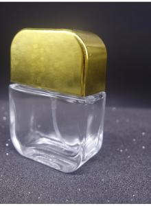 China glass bottle for30ml perfume bottle cap gold and silver cap plastic perfume bottle 30ml on sale