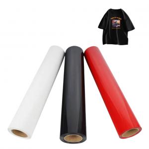 China Cold Peel Vinyl Clear Heat Transfer Film Multiple Colors For Clothing on sale