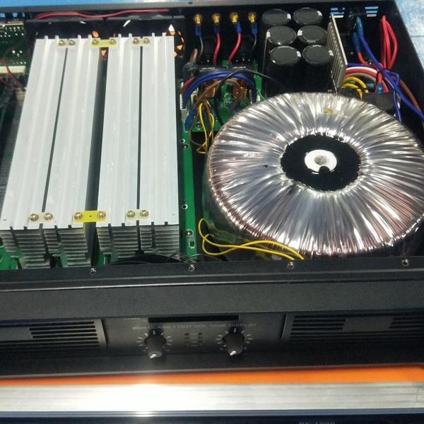 Quality LED Display AC220V 1000W Analog Domain Amplifier for sale
