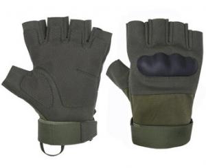 China Men Hiking Hard Knuckle Combat Gloves , Fingerless Military Army Tactical Gloves on sale