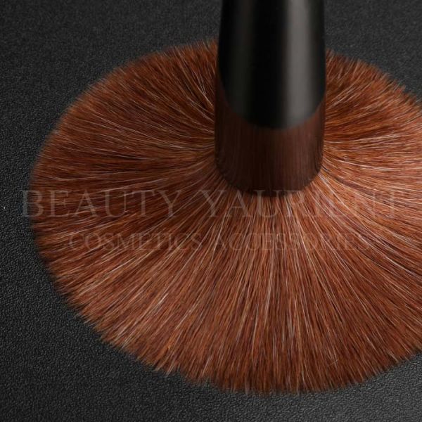 Brass Ferrule Face Makeup Tools 17pcs Multipurpose Makeup Brush Set