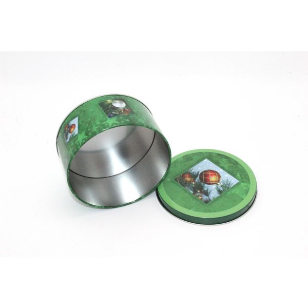 Gift Cookie Tin Boxes Personalized Metal Boxes Custom Tin Container Printing Christmas Tins