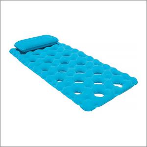Buy cheap Buoyant Inflatable Pool Mattress Safe Stable Double Layer Strong Strength product
