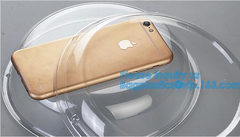 Blister large clear plastic fruit container with lid for fruit packaging,blister fruit box /container/ fruit Tray/ Clear
