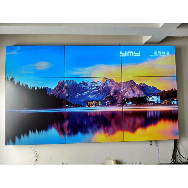 85-Inch LCD Video Wall Monitor Advertising Display Narrow Bezel 2x3 3x3 Panels Mulit Splicing Screens Lcd Video Wall
