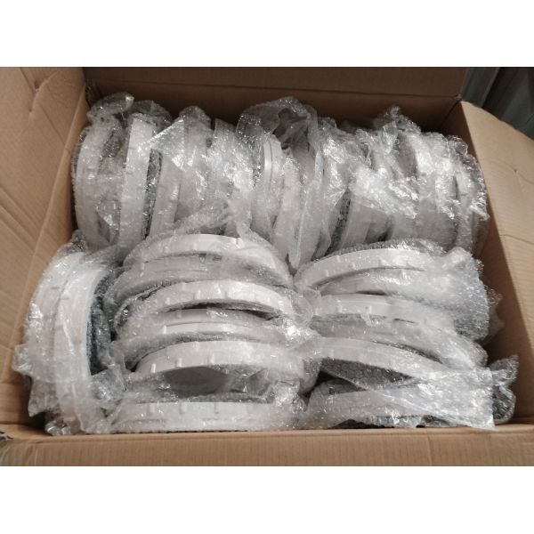 EPDM ABS Membrane Disc Diffuser For Pond Diffuser Systems , 6 Inch Air Diffuser Water Treatment