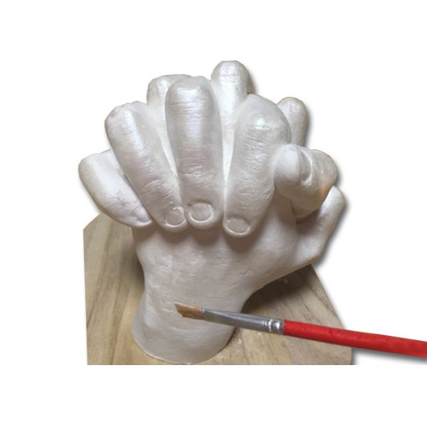 DIY Family Impression Hand Cast Kit Plaster Hand and Foot Molding Memory Sets