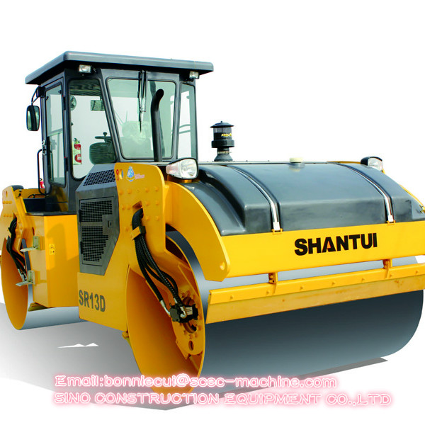 4000mm 300 L 13 T Shantui SR13D Construction Road Roller